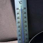 die Temperaturen steigen extrem schnell